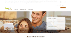 Desktop Screenshot of bankiafondos.es