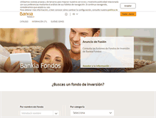 Tablet Screenshot of bankiafondos.es